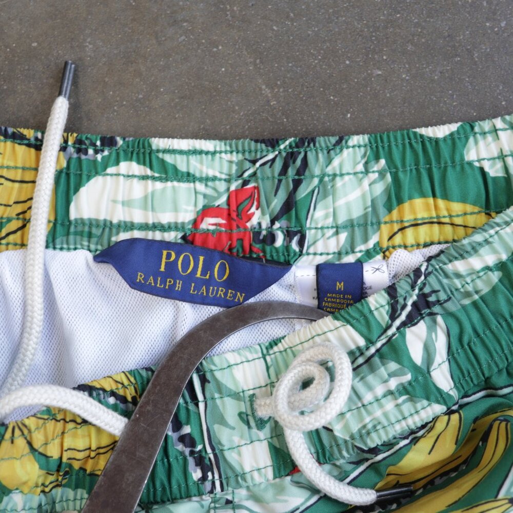 POLO Ralph Lauren 5.5-Inch Traveler Swim Trunk, Tropical Banana - M - Picture 3 of 4